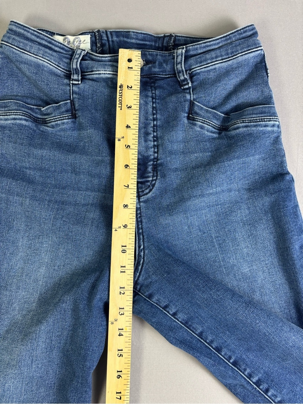 We The Free Free People Cropped Wide Leg Jeans Size 29 - Picture 6 of 9
